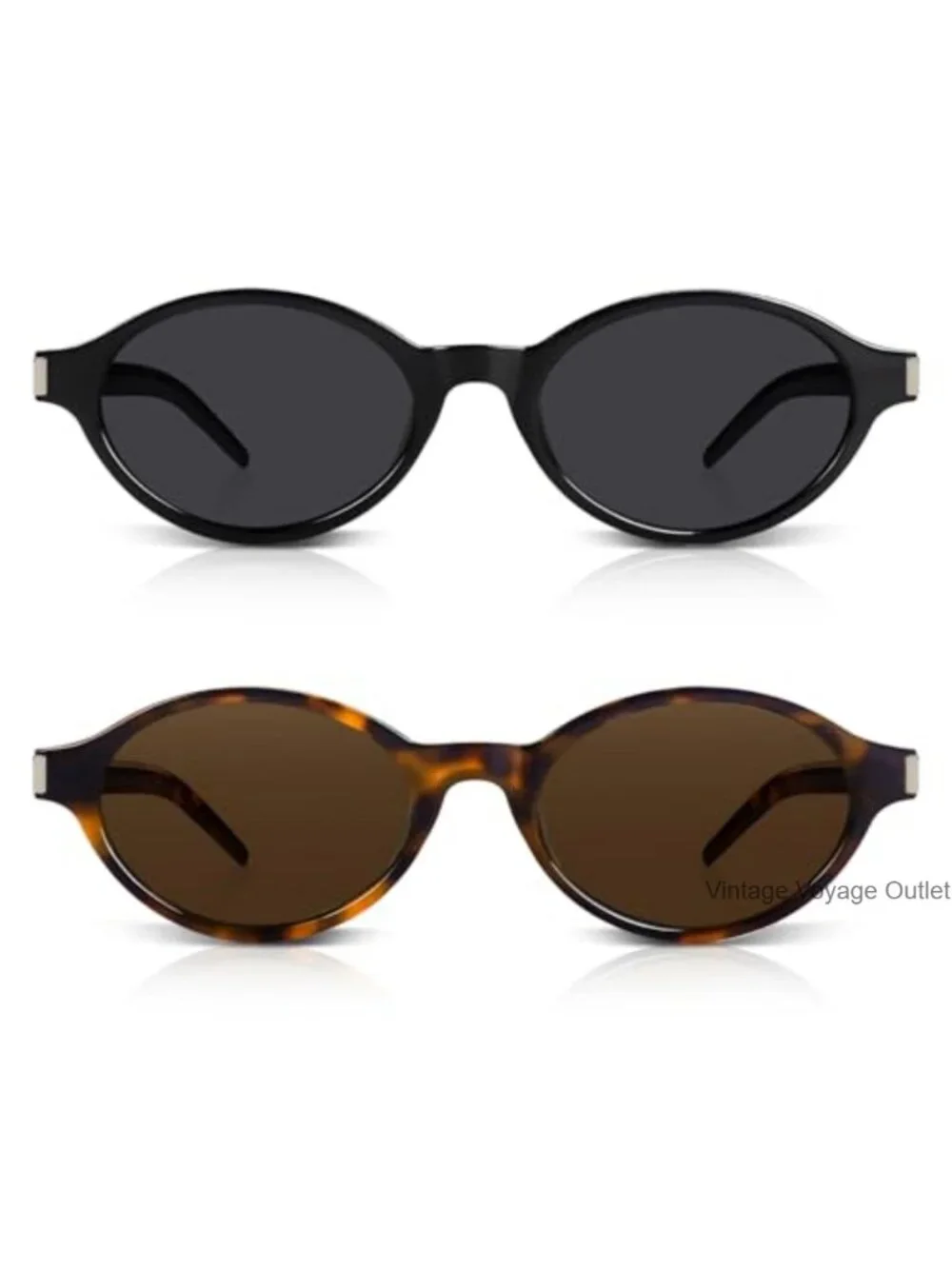 Retro Oval Sunglasses Women UV400 Protection Lightweight Y2K Vintage Trendy